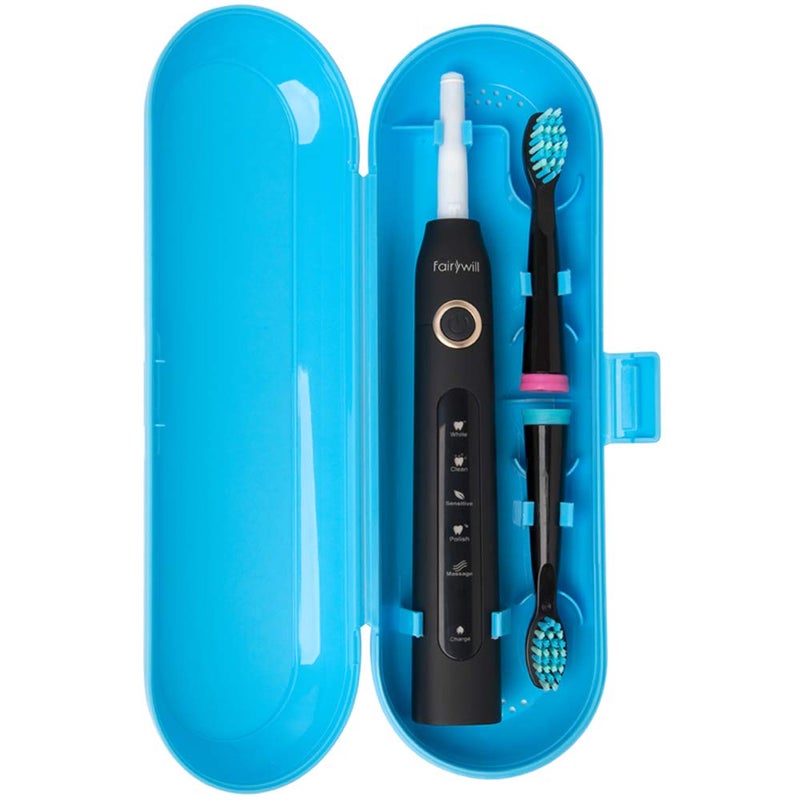 Nincha Plastic Electric Toothbrush Travel Case for Fairywill/TEETHEORY/Seago/Dnsly Series Sonic Electric Toothbrush, Blue - Image 5